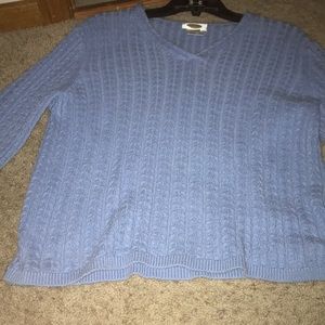 Light blue sweater